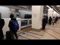 なんとなく電車：小田急新宿駅：江ノ島線快速急行藤沢行き発車光景