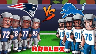 Roblox Nfl Superbow Patriots Revenge Roblox Nfl Football - roblox nfl football patriots vs steelers roblox football game