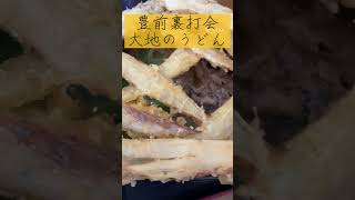 大地のうどん　肉ごぼう天うどん　#shorts