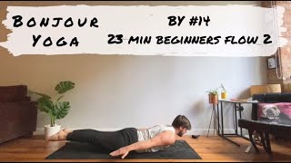 BONJOUR YOGA - BY#14 - 23min Beginners Flow 2