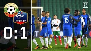 Le Bleus siegen dank Traumkombination: Bulgarien - Frankreich 0:1 | Highlights | WM-Quali | DAZN