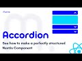 Build an Accordion with React & NextJs | Well-Structured NextJs Component