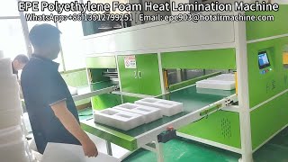 EPE Polyethylene Foam Heat Lamination Machine | Double Station