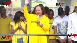 Wakikuyu Lazima tulipe deni la Ruto!!Waiguru tells Kirinyaga residents!