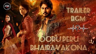 Ooru Peru Bhairavakona Trailer BGM | Sundeep Kishan, Varsha Bollamma, Kavya Thapar