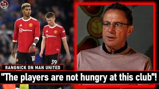 "These players disgrace the club"! Rangnick BRUTAL  on Manchester United