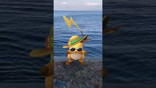 ピカチュウ（サマー）｜Pikachu (Costume Summer)｜ライチュウ｜Raichu【ポケモンGO】PoKeMoN GO AR｜AR動画｜NianticAR