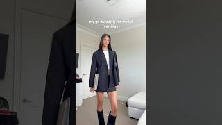 My favourite outfit for castings! #modeling #modeloffduty #modelcasting