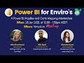 #4 Power BI and Data Analytics for Enviros Meetup - A Mapping Masterclass