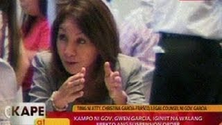 KB: Panayam kay Atty. Christina Garcia-Frasco, Legal Counsel ni Cebu Gov. Gwen Garcia