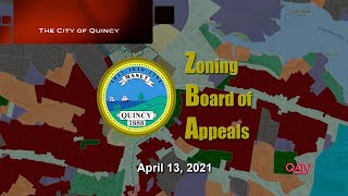 Zoning Board of Appeals: April 13, 2021