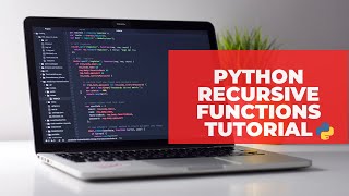 Python Recursive Functions Factorial Example | Python for Beginners | MLittleProgramming
