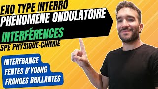 [TERM SPÉ PHYSIQUE-CHIMIE] INTERFÉRENCE EXO INTERRO 🎯 CORRECTION / INTERFRANGE & FRANGES BRILLANTES