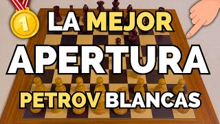 GANA SIEMPRE con las Piezas BLANCAS🏆♟️ (Defensa Petrov)