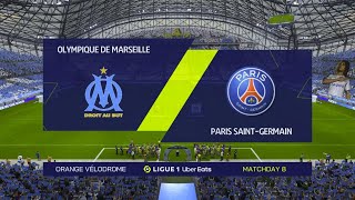 FIFA 23 PS5 Gameplay Olympique de Marseille Vs Paris SG