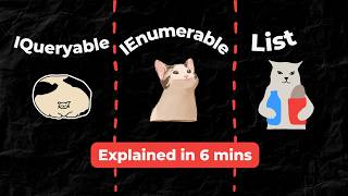 IQueryable vs IEnumerable vs List SIMPLY EXPLAINED in less than 7 Minutes (.Net C#)
