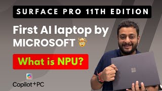 Unboxing the Future - Microsoft Surface Pro 11th Edition with Copilot Plus PC 🚀