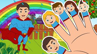 Finger Family Superheroes Collection Nursery Rhymes \u0026 Songs for Kids | Daddy Finger Mummy Finger