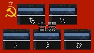 garagebandでソ連国家のでぇーんから無生物音源を作ってみた。