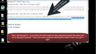 **TUTORIAL**Learn How to Encrypt and Decrypt Messages! (Cryptography)
