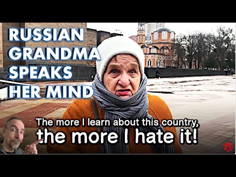 Russian Grandmother Speaks the Truth Without Fear