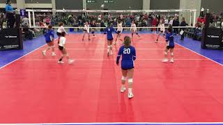 Club Fusion Crimson 13U vs C4 13U Trish 1st set