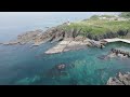 ＜4k ドローン空撮＞北海道　寿都町　弁慶岬