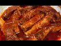 Costillas de Puerco o Cerdo en Salsa