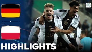Germany vs Poland | What a Game | Highlights | U21 Euro Qualification 21-11-2023