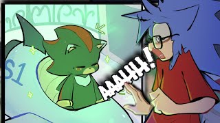 Sonic's Unexpected Visitor... | Sonic x Shadow AU Comic Dub