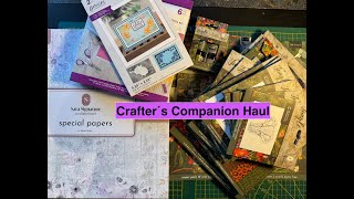 Crafters Companion Haul   Royal Jungle Set und Sara Signature Collection Spezial papers