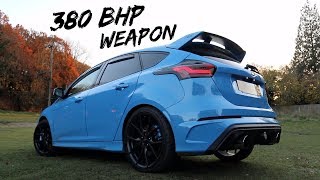 THIS TUNED *380BHP FORD FOCUS RS MOUNTUNE* IS PURISTS HEAVEN!!!