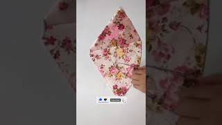 DIY how to make barbie clothes | Handmade barbie accessories #shorts #29 barbie clothes sewing