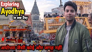 Exploring Ayodhya in one Day🚩 Ep.2 || अयोध्या जैसी कोई और जगह नहीं || @vermarohit