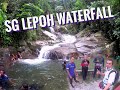 Santai Trekking ke Air Terjun Sungai Lepoh, Hulu Langat