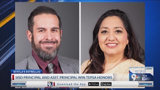SISD principal and asst. principal win TEPSA honors