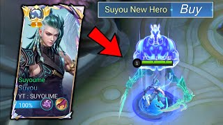 FINALLY SUYOU IS RELEASED ON THE ORIGINAL SERVER!!! GAMEPLAY SUYOUME + BUILD \u0026 EMBLEM 2024 | Mlbb