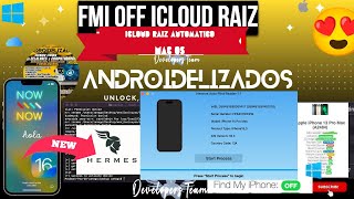 HermesTool 😍New FMI OFF iCloud Raiz All modell iPhone 7 a 14 Pro Max automatico MacOS instant OFF