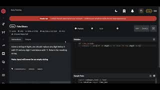 Codewars | Fake Binary | Python 8 kyu