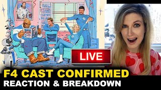 MCU Fantastic Four Cast CONFIRMED - Breakdown - Pedro Pascal, Vanessa Kirby, Jos
