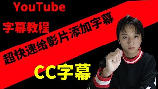 字幕教程|网易见外|快速上字幕|如何快速为youtube添加字幕|个人经验分享