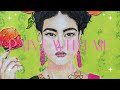 Paint With Me Using Acrylics and Resin ★ Frida Kahlo Vibes ★ Process Video ★ A Short Film