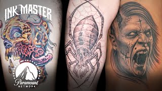 Eerie Tattoos ☠️ Horror, Zombies, & More 🎃 Ink Master