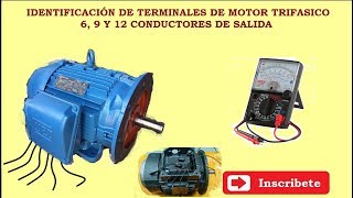 Identificacion de Conductores de Motor Trifasico P9b