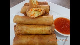 Vegetable Spring Rolls Recipe