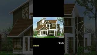 Modern house with Floor plan - 221 Sq. M