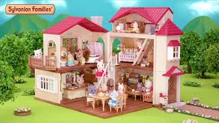 La grande maison éclairée et sa pièce secrète 🏘️ | Sylvanian Families