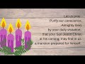 Advent 4 Wreath Lighting