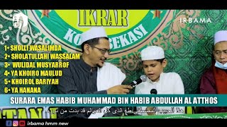 HD AUDIO + LIRIK MEDLEY 6 SHOLAWAT HABIB ABDULLAH BIN ALI AL ATTHOS DI MT IKRAR