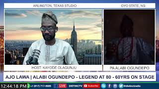 PA ALABI OGUNDEPO - LEGEND AT 80 - 60YRS ON STAGE